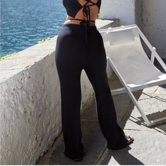 4th & Reckless Scorino Tie Knit Pants - size 8 - Picture 8 of 14